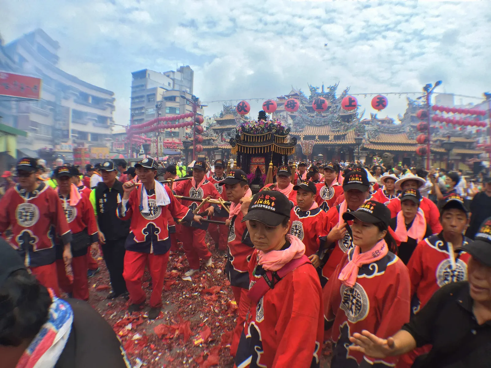 2015年 祖媽 金順盛 轎班會 農曆三月十九 起馬(吳政賢 攝)