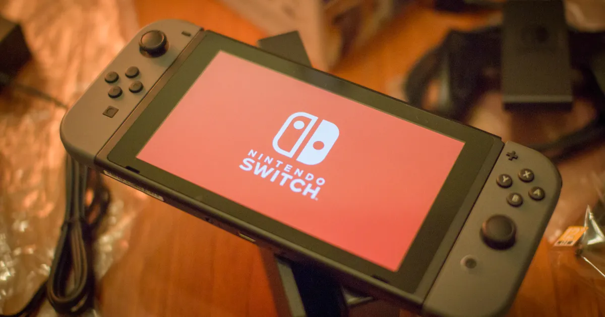 這次要開箱的是 Nintendo Switch