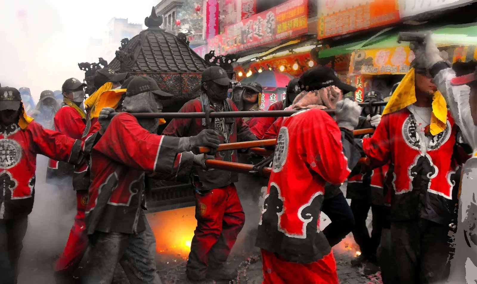 2011年金福綏土地公入廟(吳政賢 攝)
