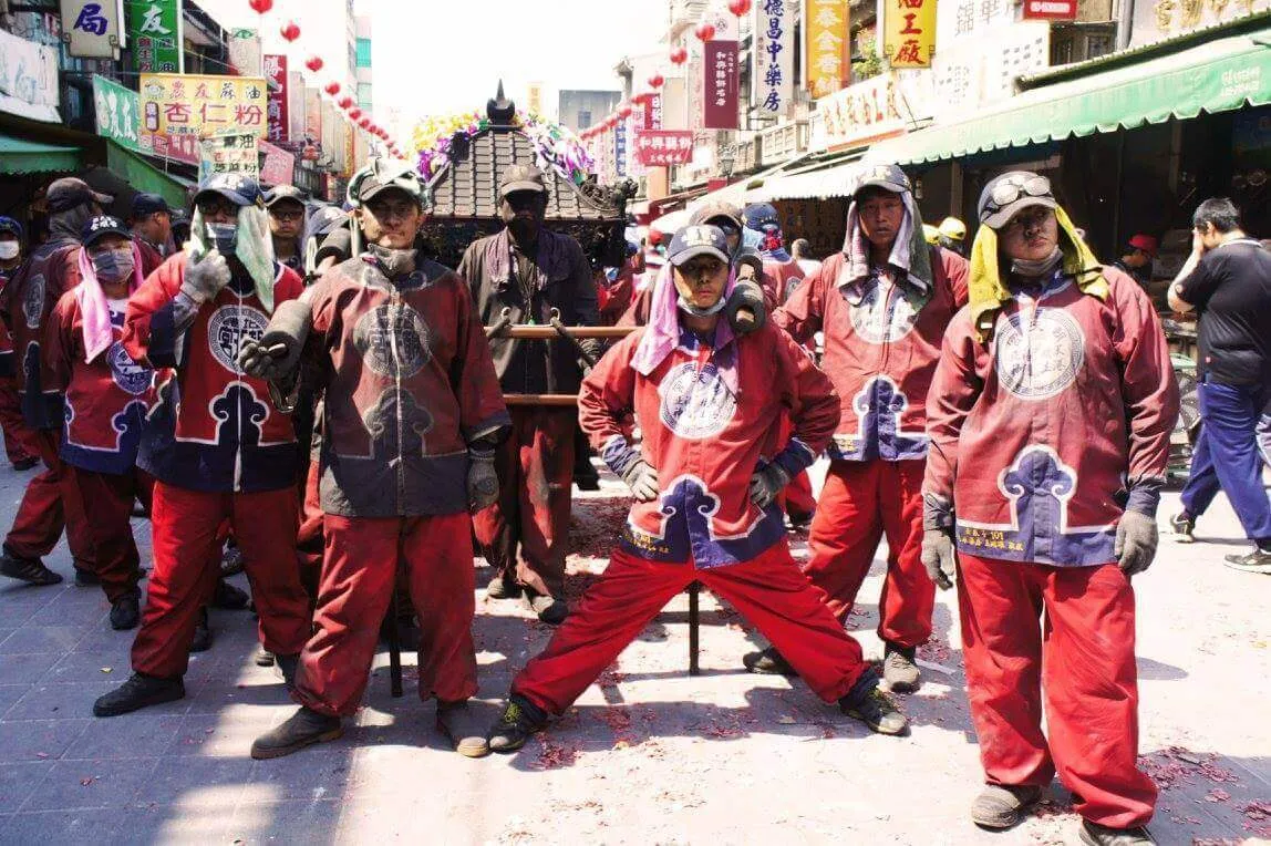 2015 年金福綏土地公入廟(王君萍 攝)