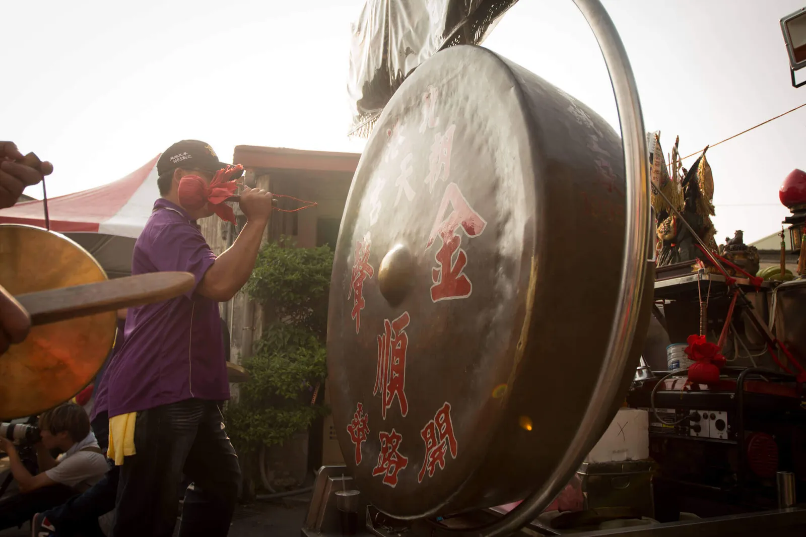 金聲順大鑼(吳政賢 攝)